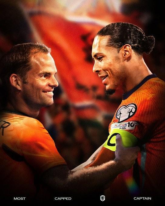 德波尔祝福范戴克打破自己的纪录：祝贺你，你是真正的领袖